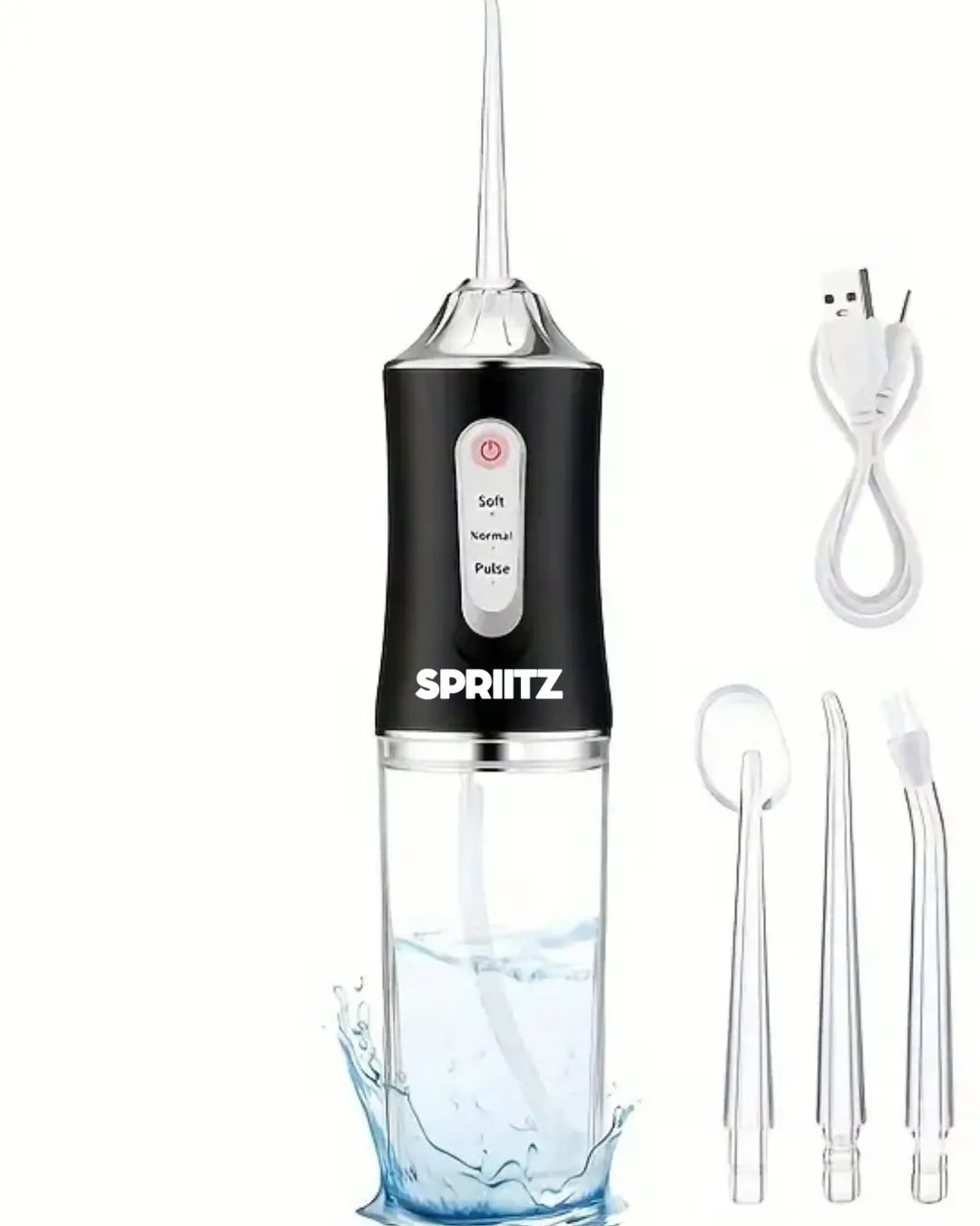 Spriitz Pure™  5-Mode Portable Oral Irrigator Water Flosser Spritzz